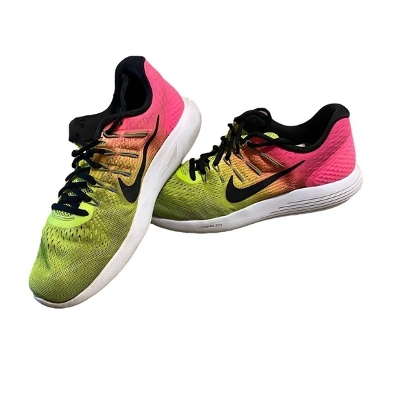 Nike Women’s Size 8.5 Lunarglide 8 Athletic Running Sneaker Shoes Multicolor - Picture 5 of 16